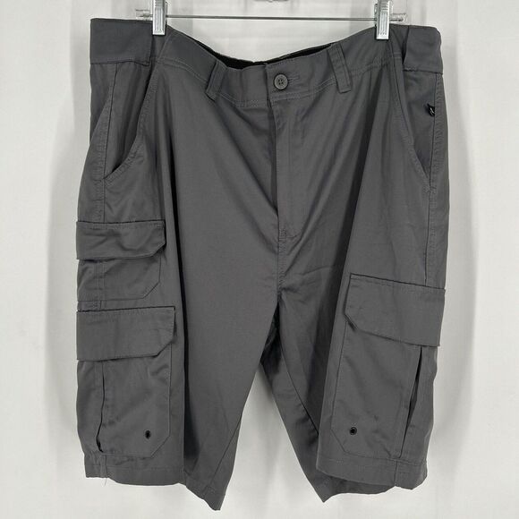 Denali Golf Shorts Men's Sz 38 Grey Lightweight Walking Outdoor Cargo - Picture 1 of 9